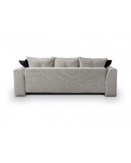 Canapea extensibila ROYAL IV, stofa bej deschis  Puente 06
