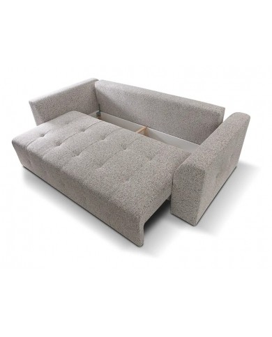 Canapea extensibila ROYAL IV, stofa bej deschis  Puente 06