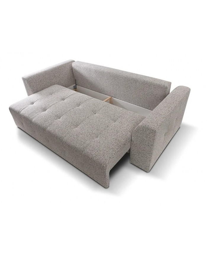 Canapea extensibila ROYAL IV, stofa bej deschis  Puente 06