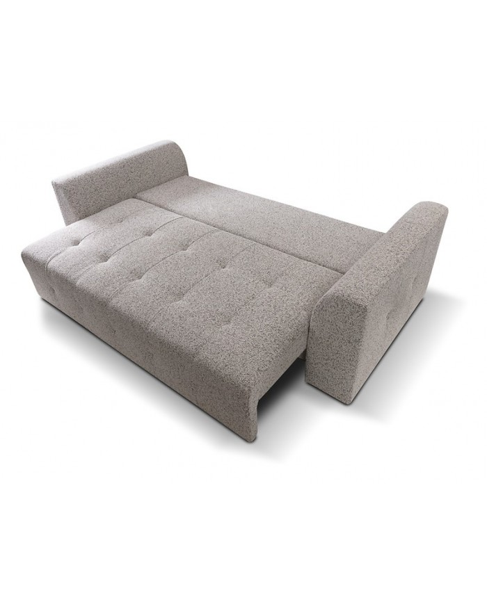Canapea extensibila ROYAL IV, stofa bej deschis  Puente 06