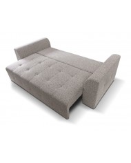 Canapea extensibila ROYAL IV, stofa bej deschis  Puente 06