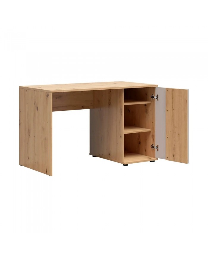 Birou modern BREVAS, stejar artisan/casmir