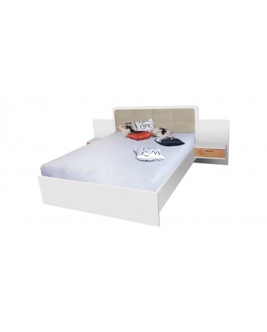 Pat Effect EF1L cu noptiere modern elegant și funcțional