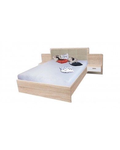 Pat Effect EF2L cu noptiere elegant și funcțional