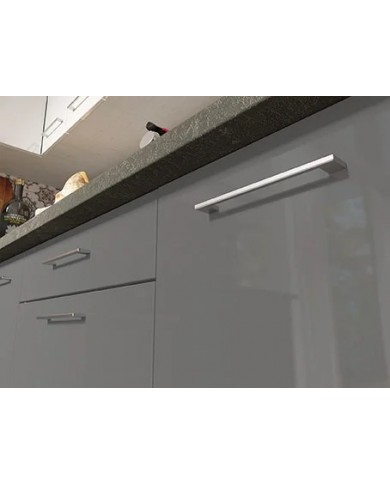 Bucatarie Creativa A 2.7m alb/gri