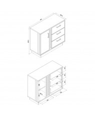 Comoda Dorian DN2