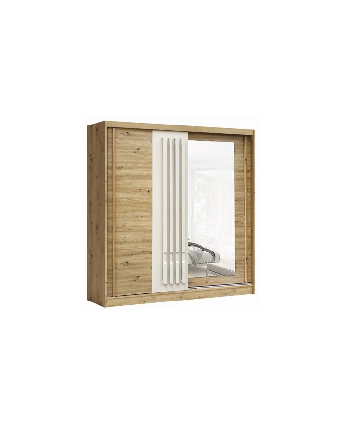 Dulap Avantgarde cu uși culisante culoare artisan – spațiu generos, design modern, funcționalitate completă